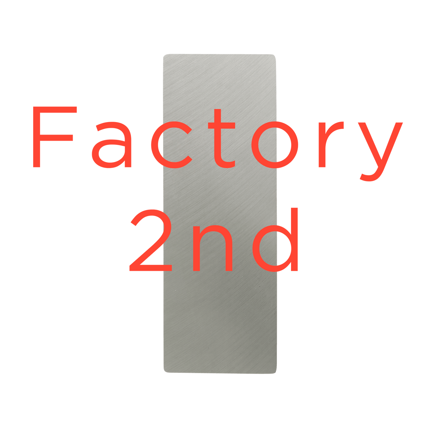 [FACTORY SECOND] Kanaban - Steel Lapping Plate - Maintenance & Accessories - Japanese Tools Australia