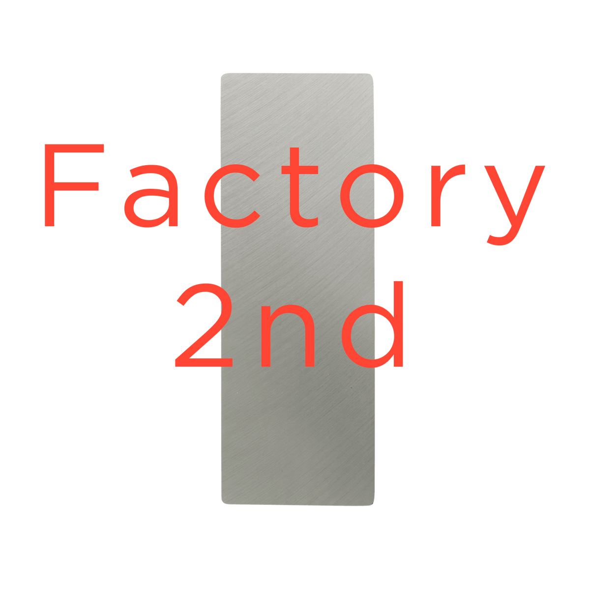 [FACTORY SECOND] Kanaban - Steel Lapping Plate - Maintenance & Accessories - Japanese Tools Australia