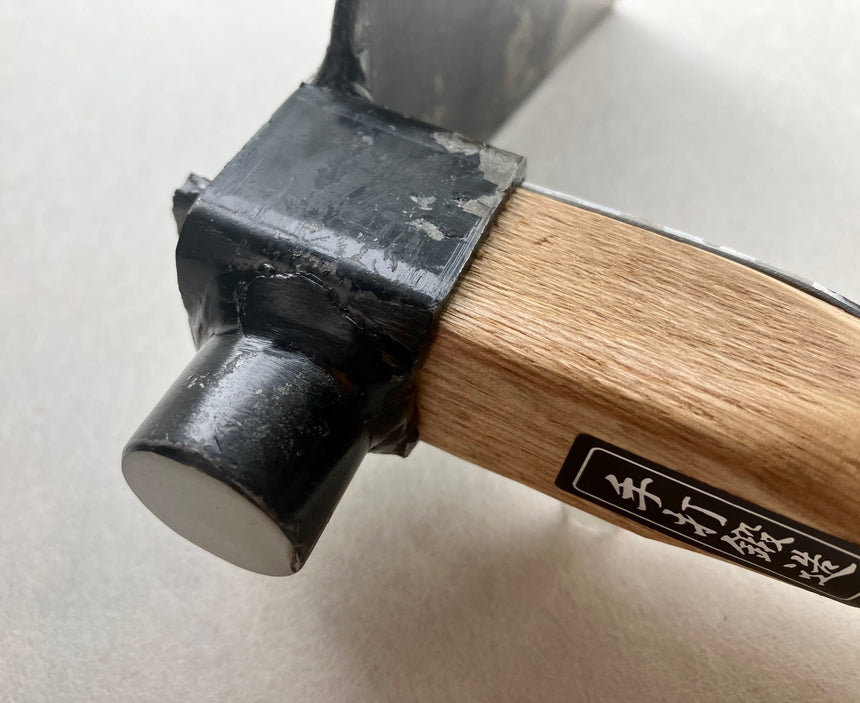 Flat Blade Mattock with Hammer - Digging & Weeding - Japanese Tools Australia