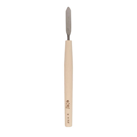 Flat Carving Chisel - HSS, 12mm - Flat Carving Tools - Japanese Tools Australia