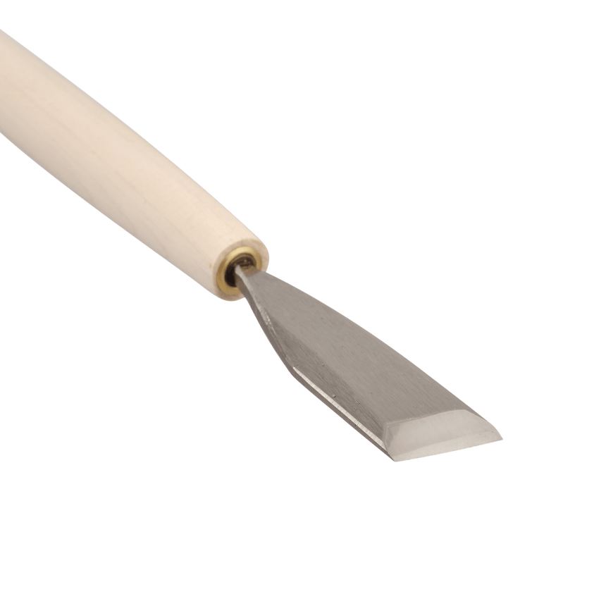 Flat Carving Chisel - HSS, 24mm - Flat Carving Tools - Japanese Tools Australia