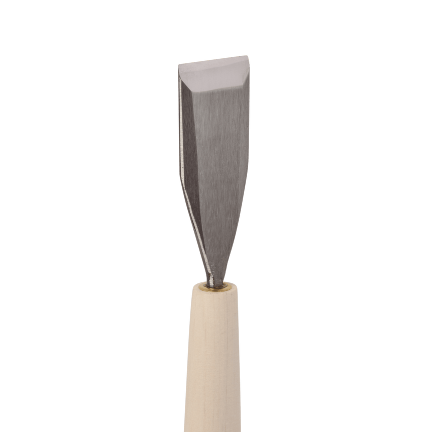 Flat Carving Chisel - HSS, 24mm - Flat Carving Tools - Japanese Tools Australia