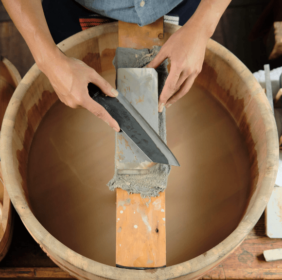 Handcrafted Wooden Buckets for Sharpening - Sharpening Accessories - Japanese Tools Australia