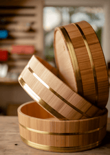 Handcrafted Wooden Buckets for Sharpening - Sharpening Accessories - Japanese Tools Australia