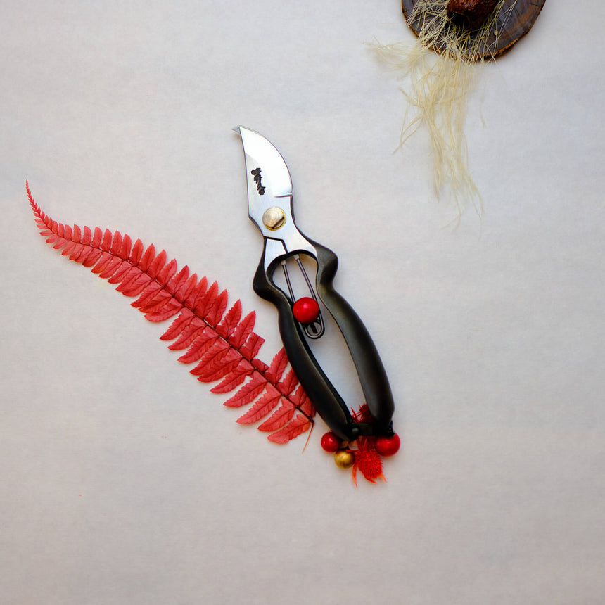 Handmade Japanese Secateurs - 200mm, Large Handle - Secateurs - Japanese Tools Australia