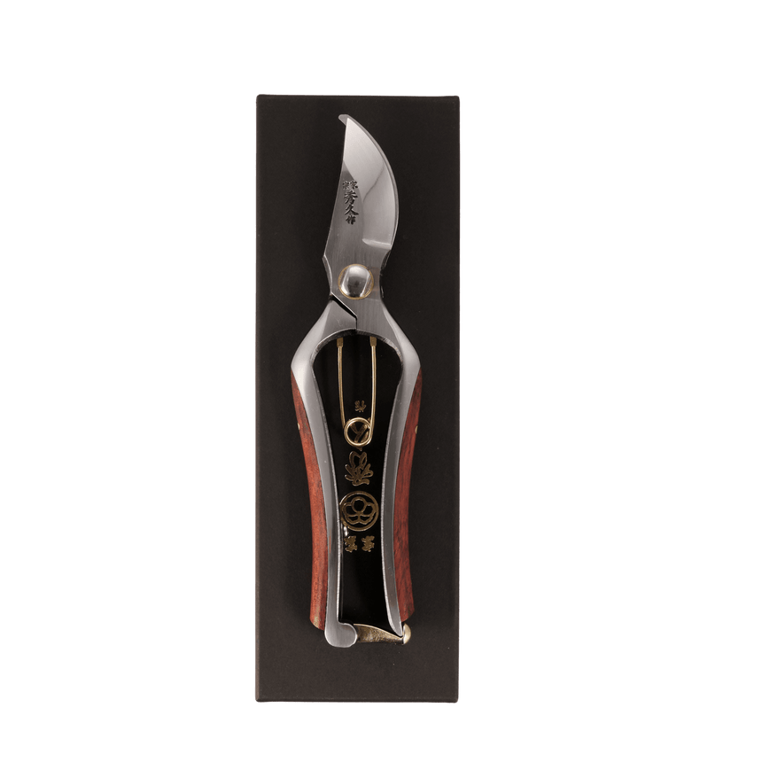 Handmade Japanese Secateurs - Bubinga Handle - Secateurs - Japanese Tools Australia