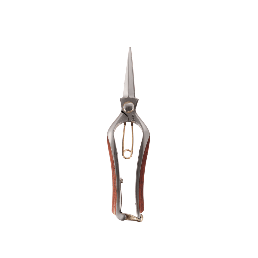 Handmade Japanese Snips - Bubinga Handle - Secateurs - Japanese Tools Australia