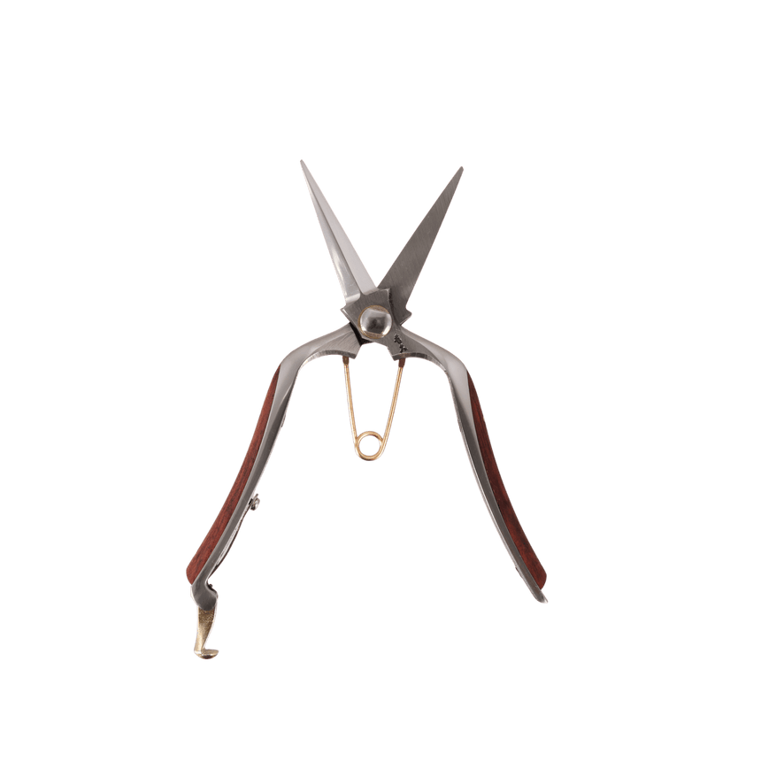 Handmade Japanese Snips - Bubinga Handle - Secateurs - Japanese Tools Australia