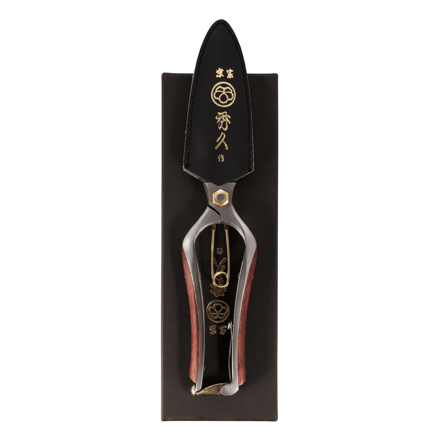 Handmade Japanese Snips - Bubinga Handle - Secateurs - Japanese Tools Australia