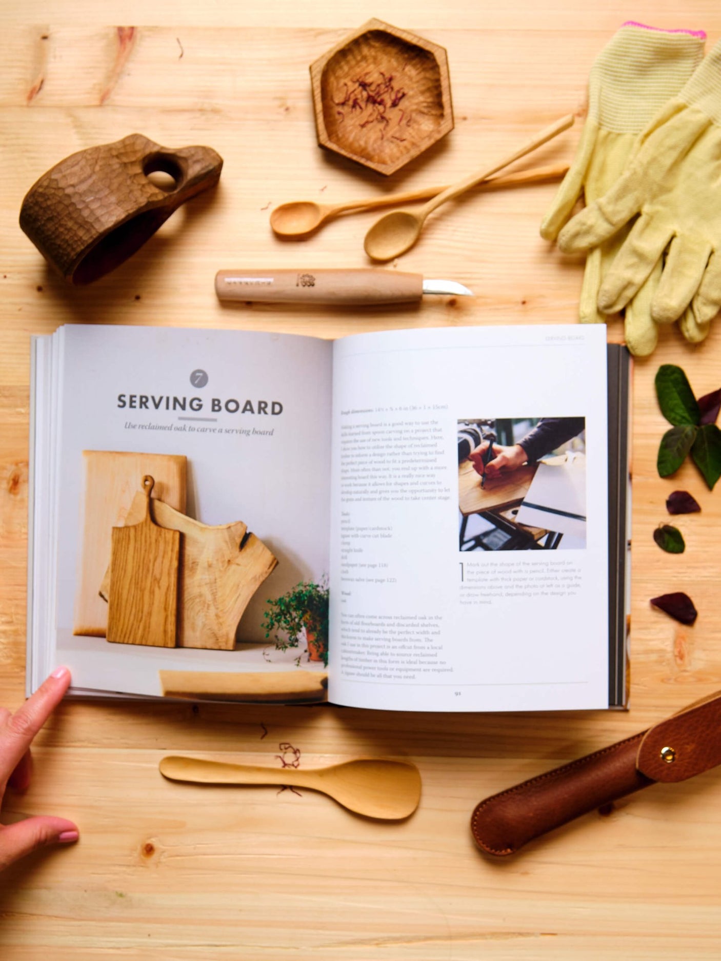 Heirloom Wood: A Modern Guide to Carving Spoons, Bowls, Boards & other Homewares - Books - Japanese Tools Australia