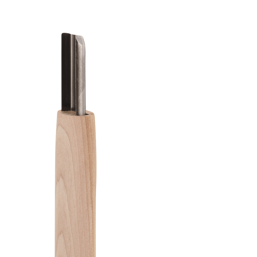 Heriagari Round-cornered Box Gouge - 12mm, HSS - Gouges - Japanese Tools Australia
