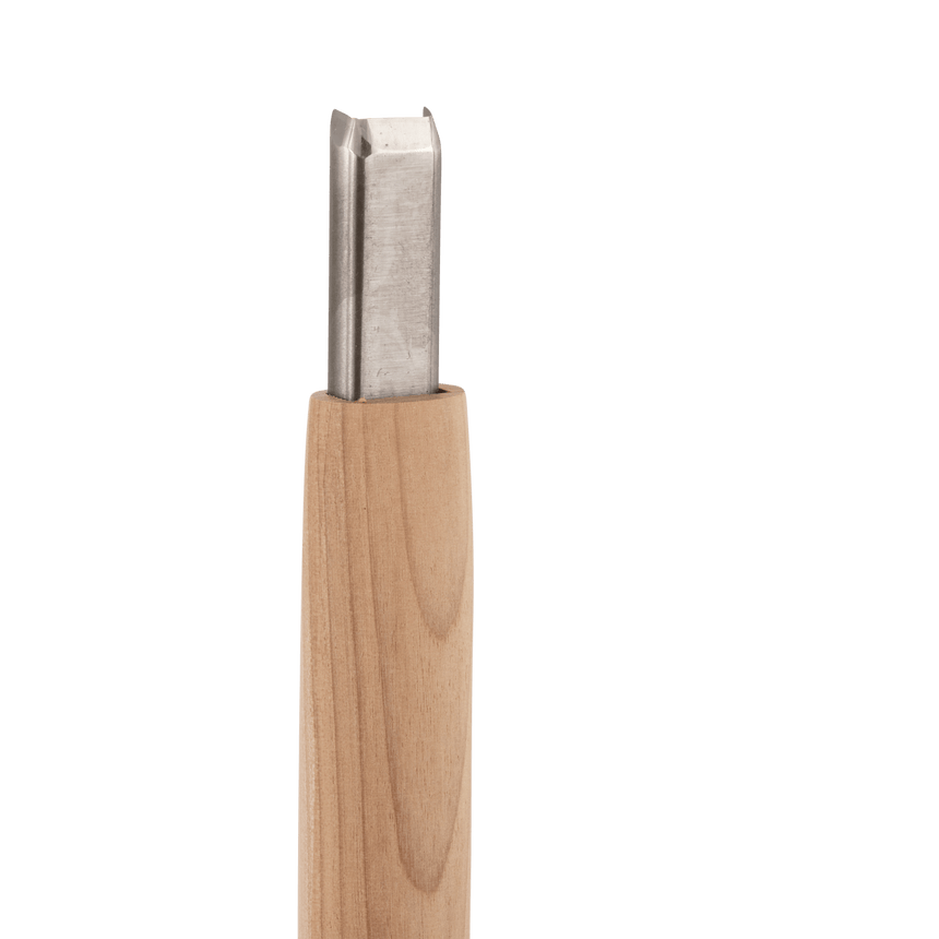 Heriagari Round-cornered Box Gouge - 12mm, HSS - Gouges - Japanese Tools Australia