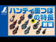 Handy Ink Line Marker Pro/Jr. Plus Auto-rewind Sharp Line Metal Blue
