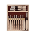 HSS Woodblock Print Chisel Set - 12 Piece - Carving Sets - Japanese Tools Australia