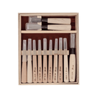 HSS Woodblock Print Chisel Set - 12 Piece - Carving Sets - Japanese Tools Australia