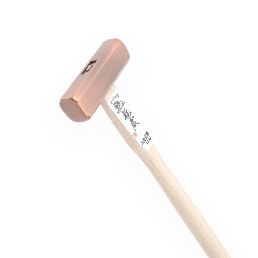 Japanese Bronze-Finish Hammer 115g - Hammers - Japanese Tools Australia