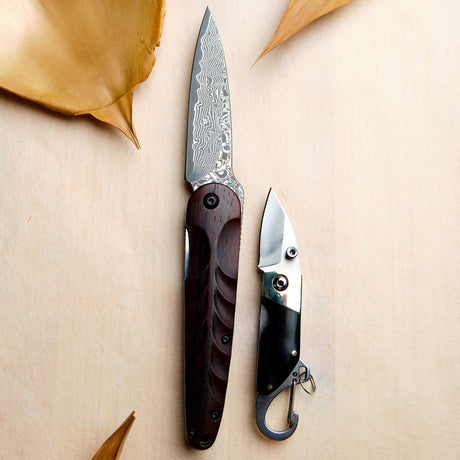 Japanese Folding Pocket Knife Set - Pocket Knives - Japanese Tools Australia