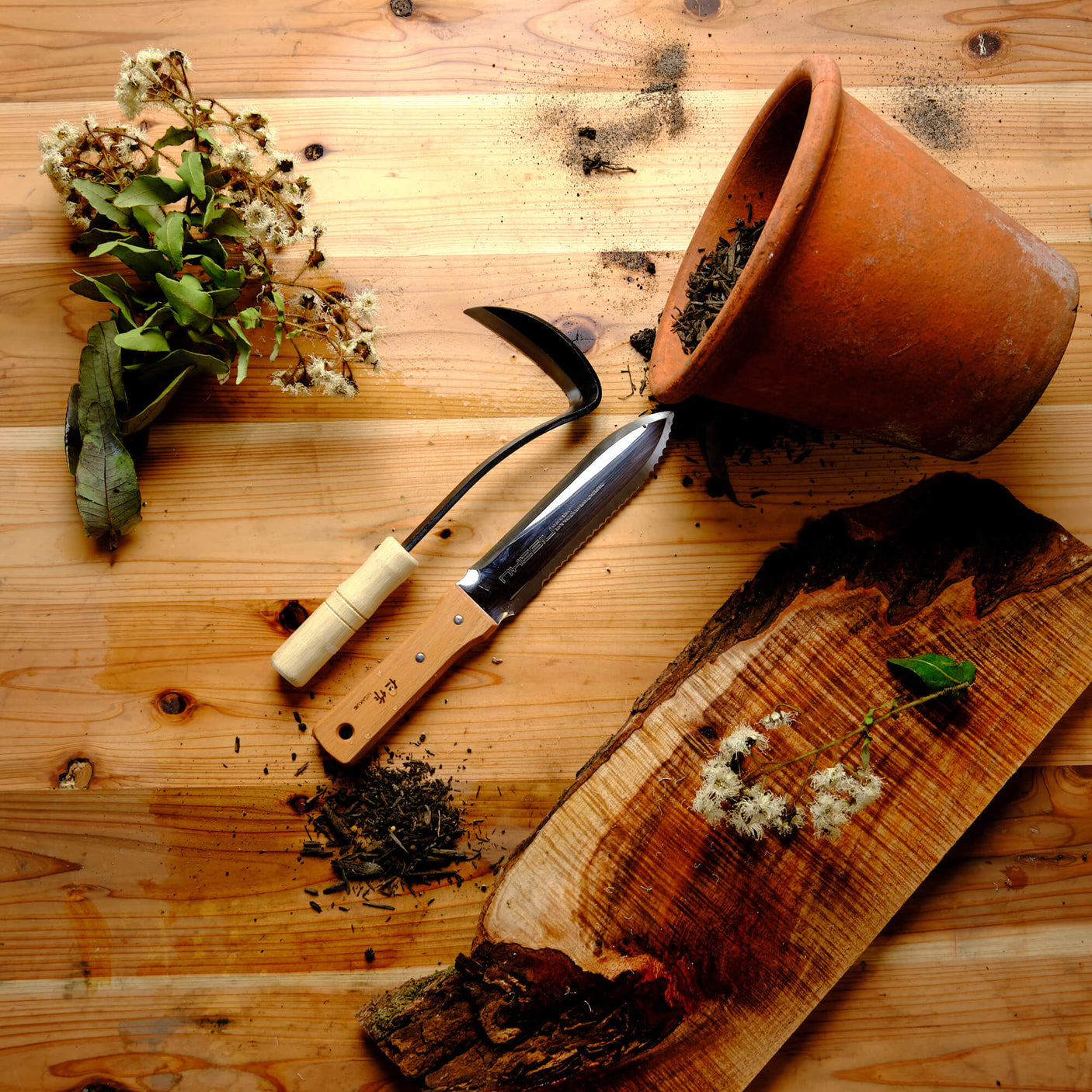 Japanese Planting & Weeding Set - Digging & Weeding - Japanese Tools Australia