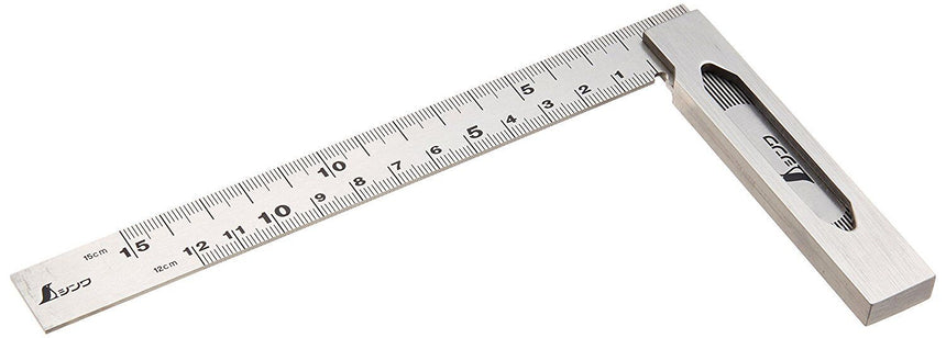 Japanese SHINWA 62009 Full Machinist Try-Square Sukoya 150mm - Western Squares - Japanese Tools Australia