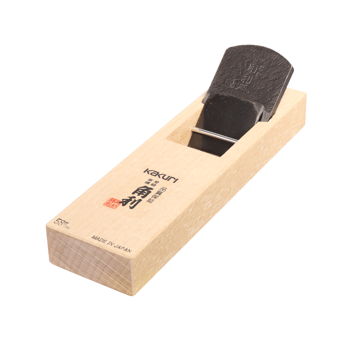 Japanese Smoothing Plane - 58mm, Aogami Blade - Smoothing Planes - Japanese Tools Australia