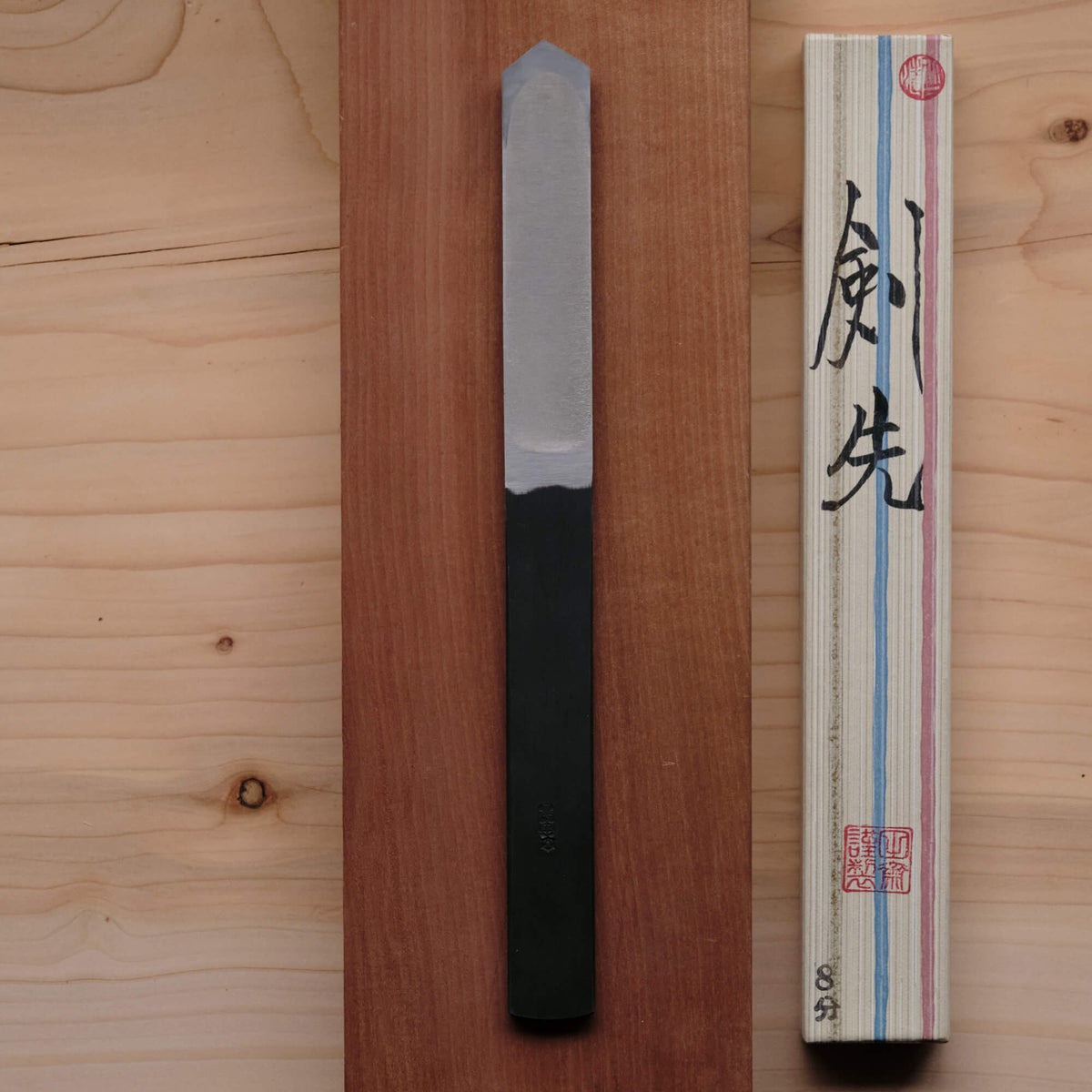 Japanese Spear Point Marking Knife - Kiridashi by Tasai-san - 24mm - Marking Knives - Japanese Tools Australia