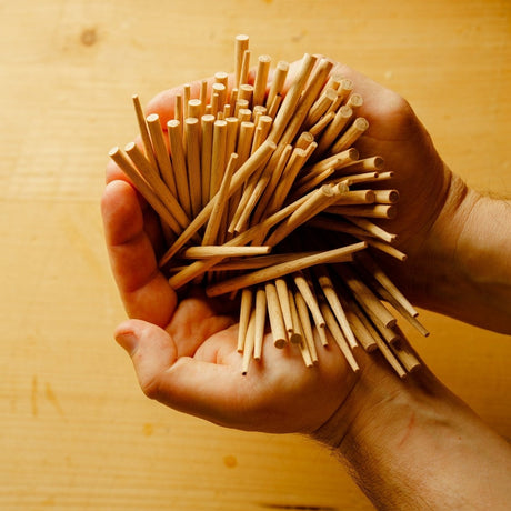 Japanese Wooden Nails - size Large 90 pcs - Wooden Nails - Japanese Tools Australia