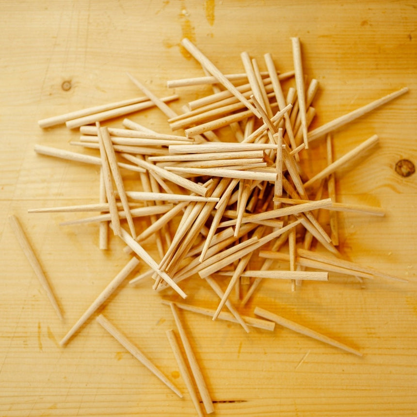 Japanese Wooden Nails - size Large 90 pcs - Wooden Nails - Japanese Tools Australia