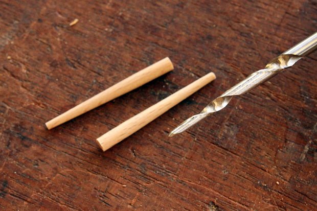 Japanese Wooden Nails - size Large 90 pcs - Wooden Nails - Japanese Tools Australia