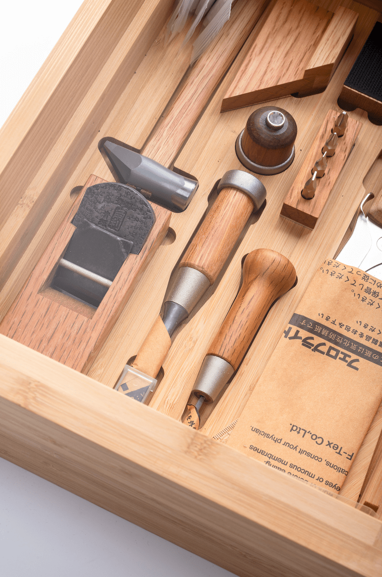 KAKURI Woodworking Tool Set for Junior [Yuzuri] - Tool Sets - Japanese Tools Australia