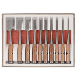 Kamiwaza Polished Bench Chisel - 10pc Set - Bench Chisels - Japanese Tools Australia