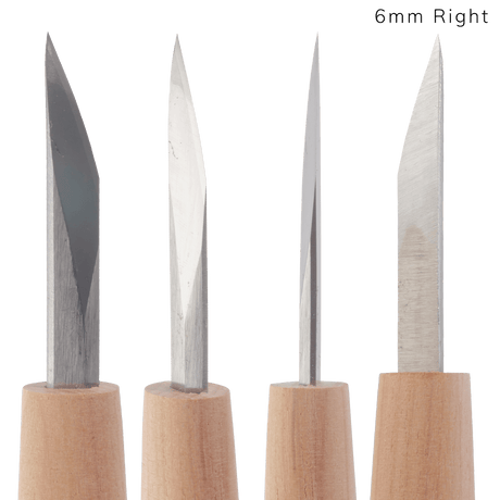 Kiridashi Style Carving Knives - HSS - Carving Knives - Japanese Tools Australia