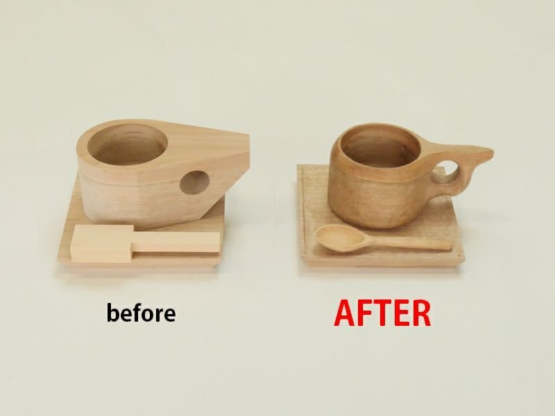 Kuksa Cutlery Kit - Carving - Japanese Tools Australia