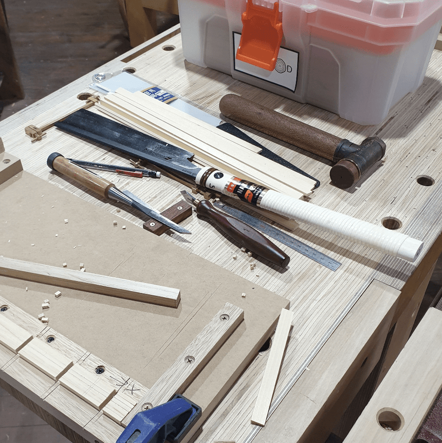 Kumiko Coasters Workshop - 21 Oct 2023 - Workshop - Japanese Tools Australia