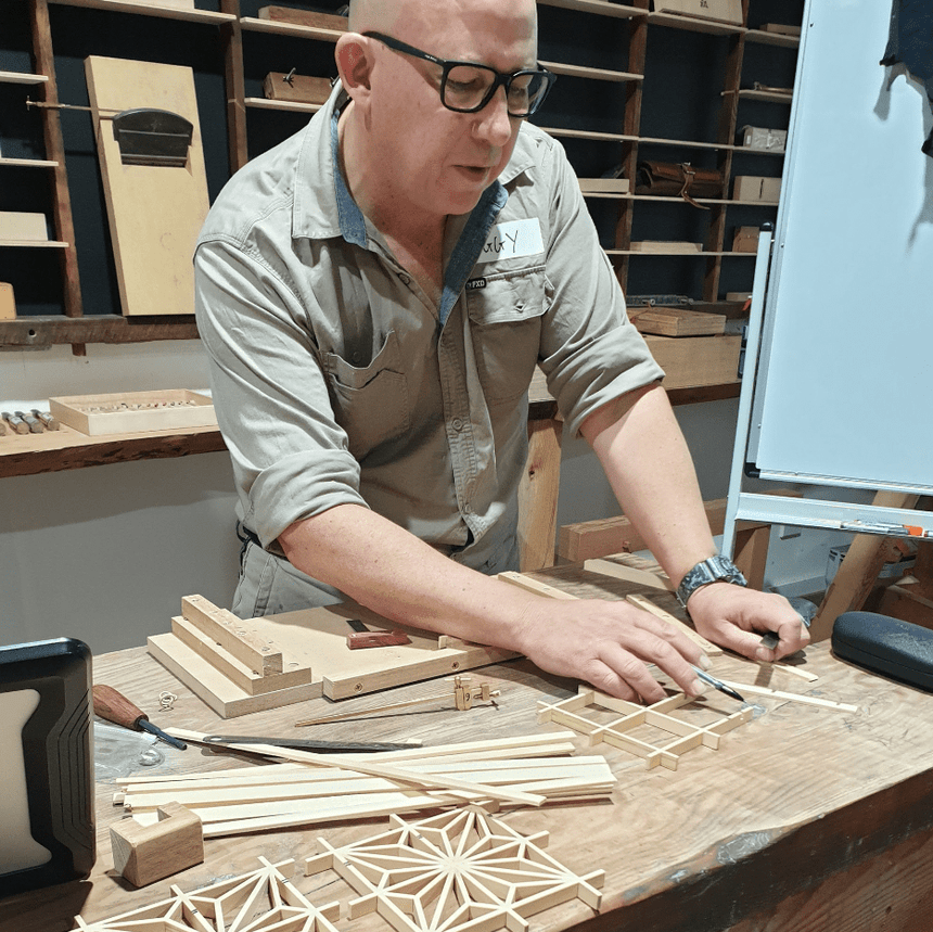 Kumiko Coasters Workshop - 21 Oct 2023 - Workshop - Japanese Tools Australia