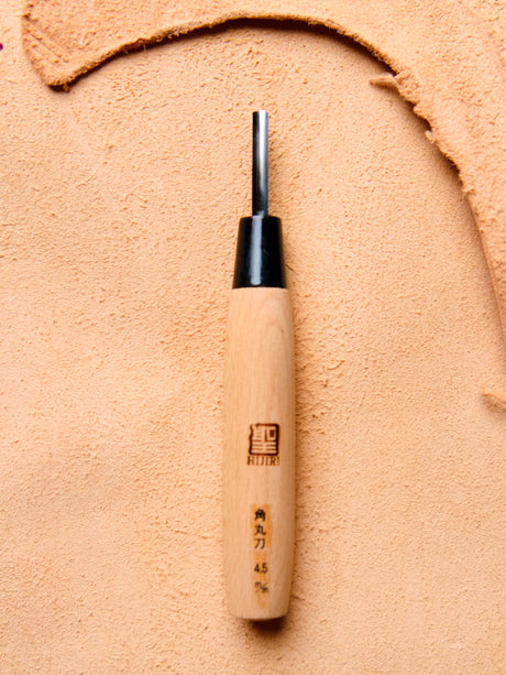 Leather Corner Profile Knife - 3mm Radius - Leather Working - Japanese Tools Australia