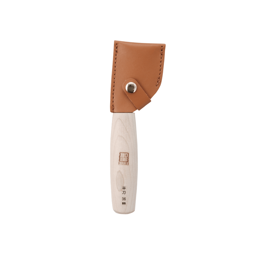 Leather Knife - 36mm - Flat - Leather Working - Japanese Tools Australia