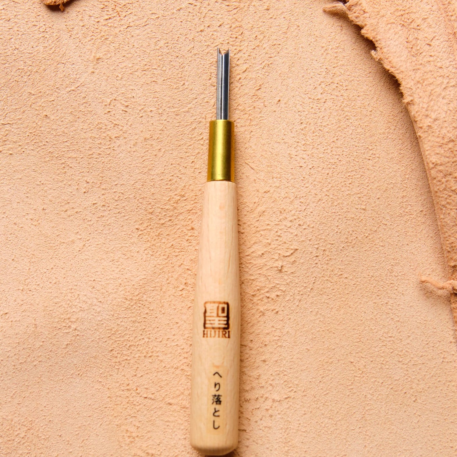 Leather Knife - Helicopter Hem, 3mm - Leather Working - Japanese Tools Australia