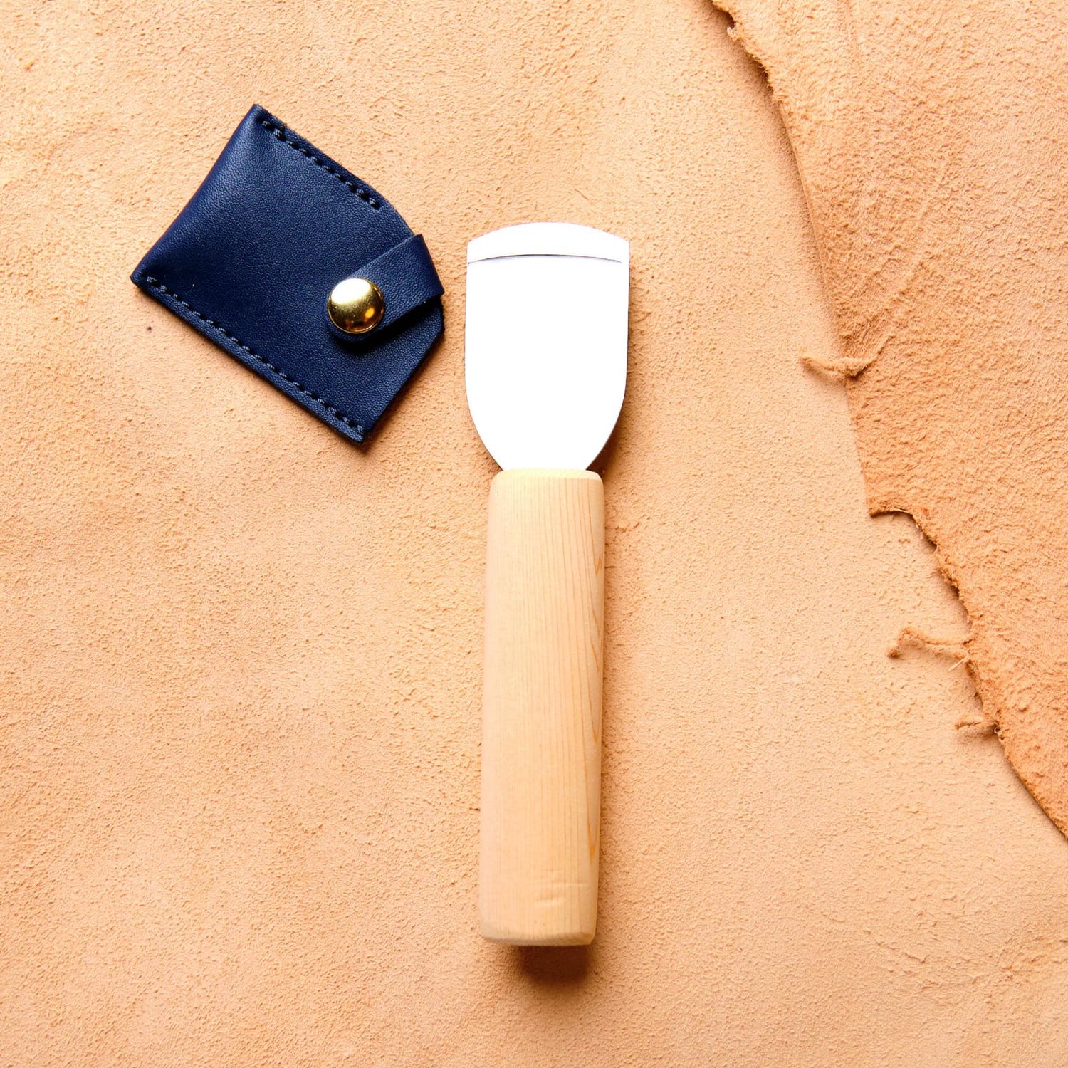 Leather Thinning Knife - 36mm - Hiramaru - Leather Working - Japanese Tools Australia