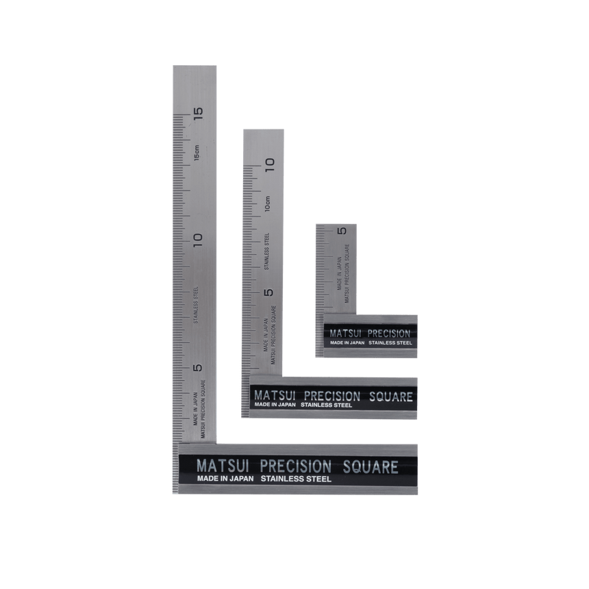 Matsui Precision (Squares- 3 pieces) - Western Squares - Japanese Tools Australia