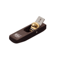 Mini Ebony Plane No12 Compass R9 - Specialty Planes - Japanese Tools Australia