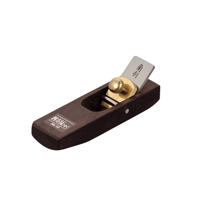 Mini Ebony Plane No12 Compass R9 - Specialty Planes - Japanese Tools Australia