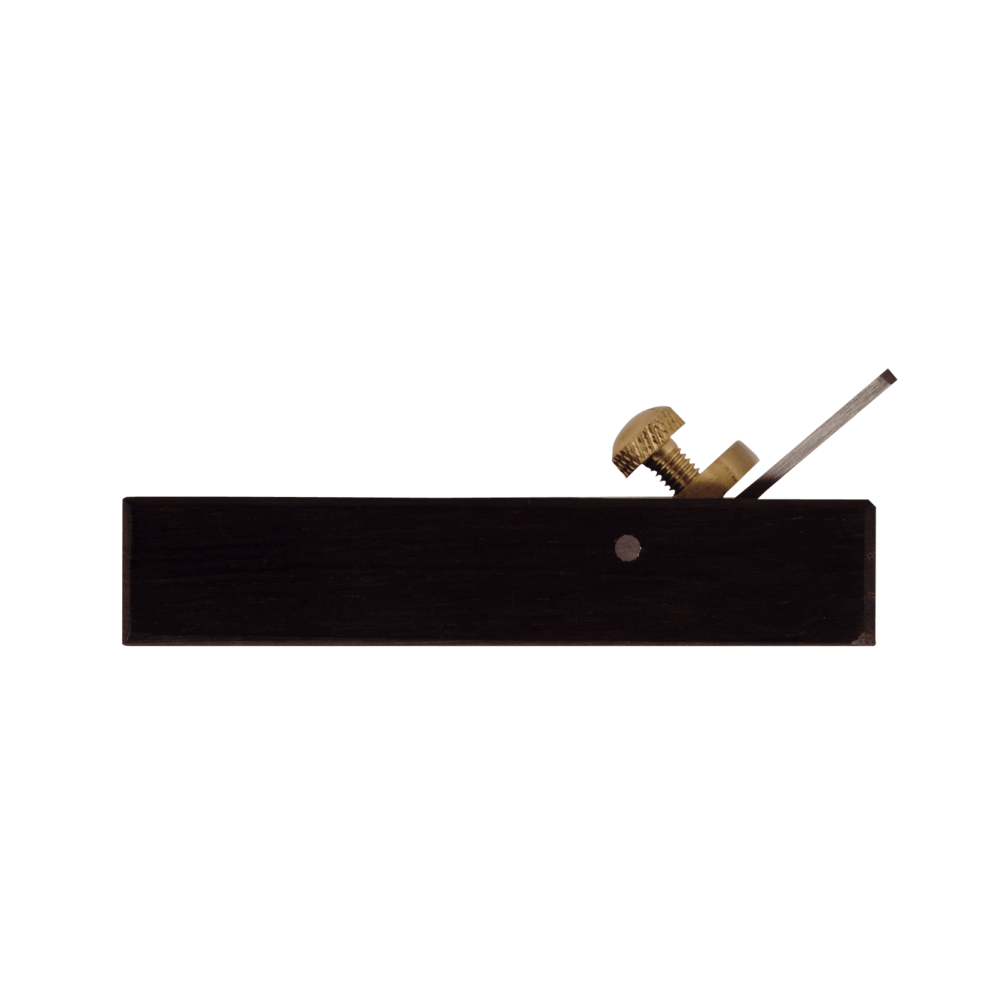 Mini Ebony Plane No2 Inside Round R3 - Specialty Planes - Japanese Tools Australia