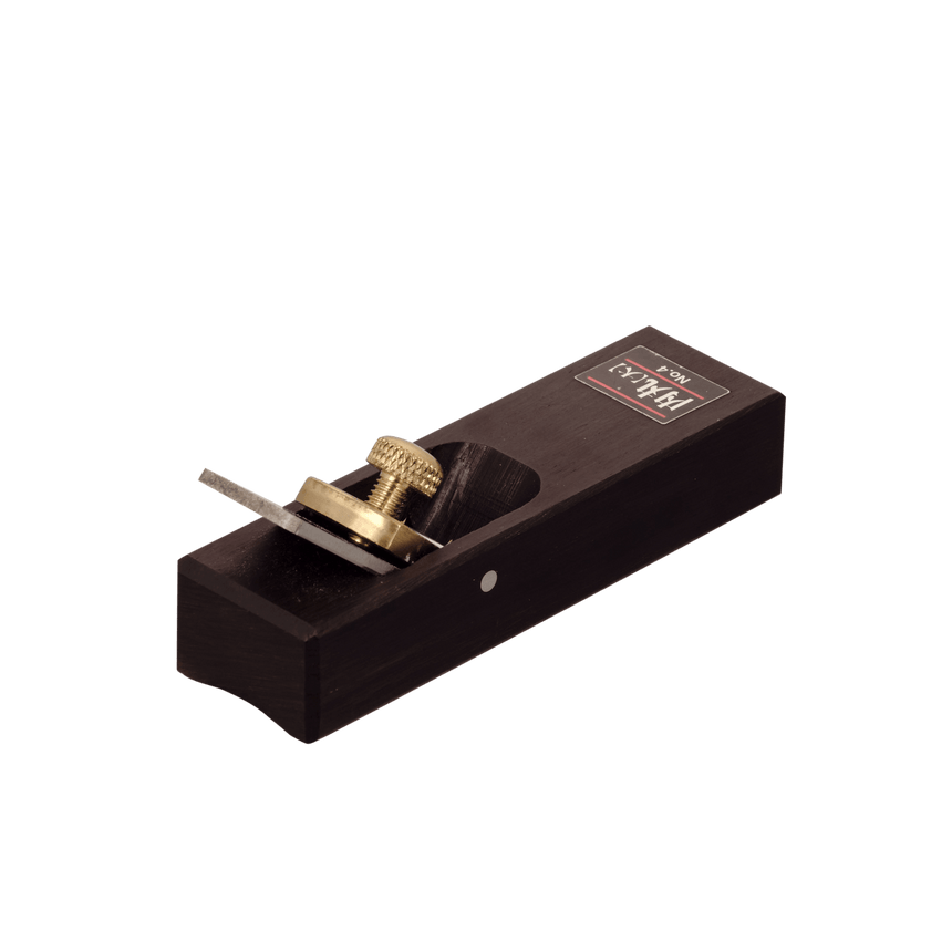 Mini Ebony Plane No4 Inside Round R18 - Specialty Planes - Japanese Tools Australia