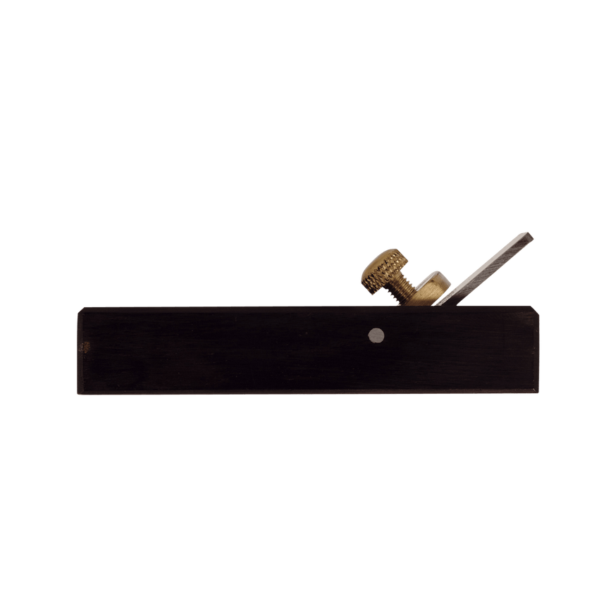 Mini Ebony Plane No4 Inside Round R18 - Specialty Planes - Japanese Tools Australia
