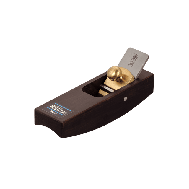 Mini Ebony Plane No8 Inside Round Curved R18 - Specialty Planes - Japanese Tools Australia