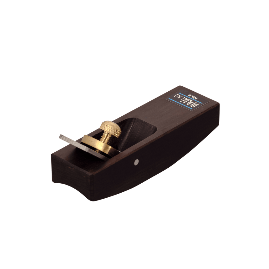 Mini Ebony Plane No8 Inside Round Curved R18 - Specialty Planes - Japanese Tools Australia