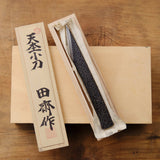 Mokume Damascus Kiridashi by Tasai-san - Marking Knives - Japanese Tools Australia