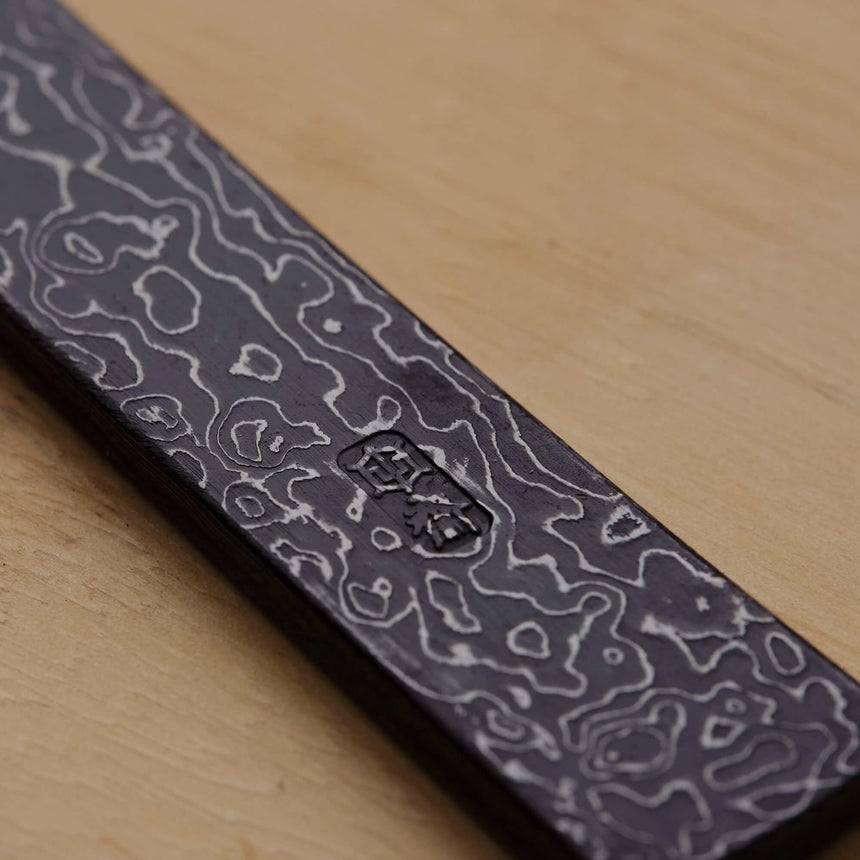 Mokume Damascus Kiridashi by Tasai-san - Marking Knives - Japanese Tools Australia