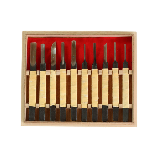 Nori Carving Set, 10 pcs - Carving Sets - Japanese Tools Australia