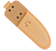 Okatsune Leather Holder for Pruning Shears - 180-200mm - Gardening Accessories - Japanese Tools Australia